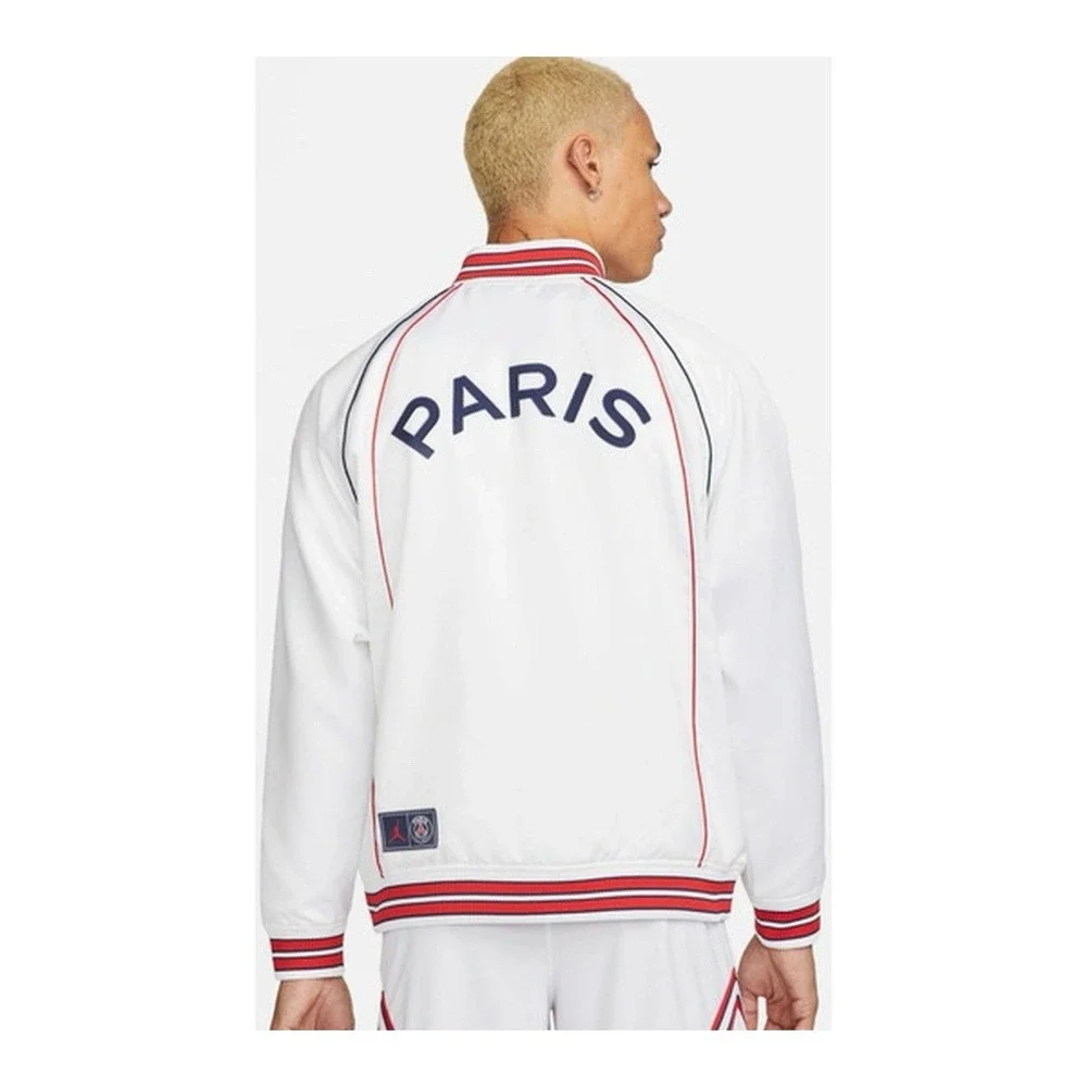 Jordan Nike Paris Saint Germain 2021 Anthem Jacket Men's‎ Large White DB6485-100